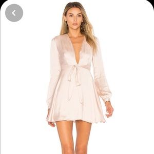 Lovers + Friends Champagne Dress